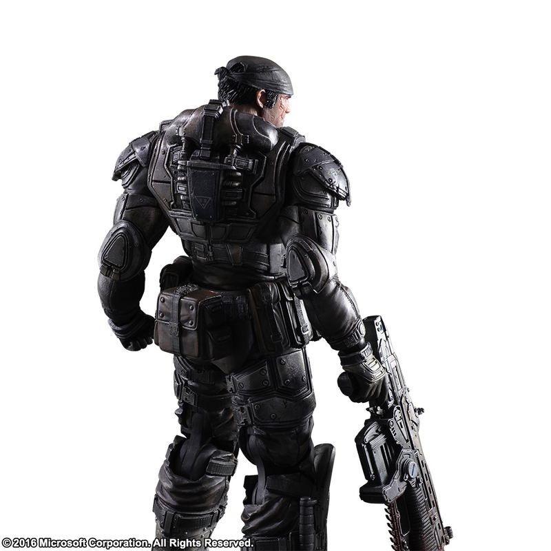 Gears of War Play Arts Kai: Marcus Fenix image 12