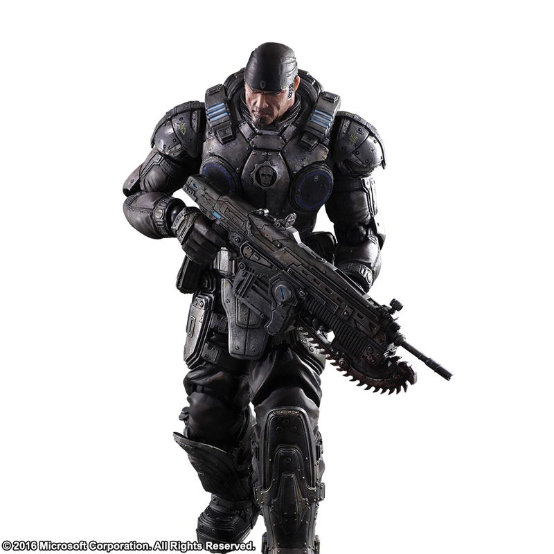 Gears of War Play Arts Kai: Marcus Fenix image 13