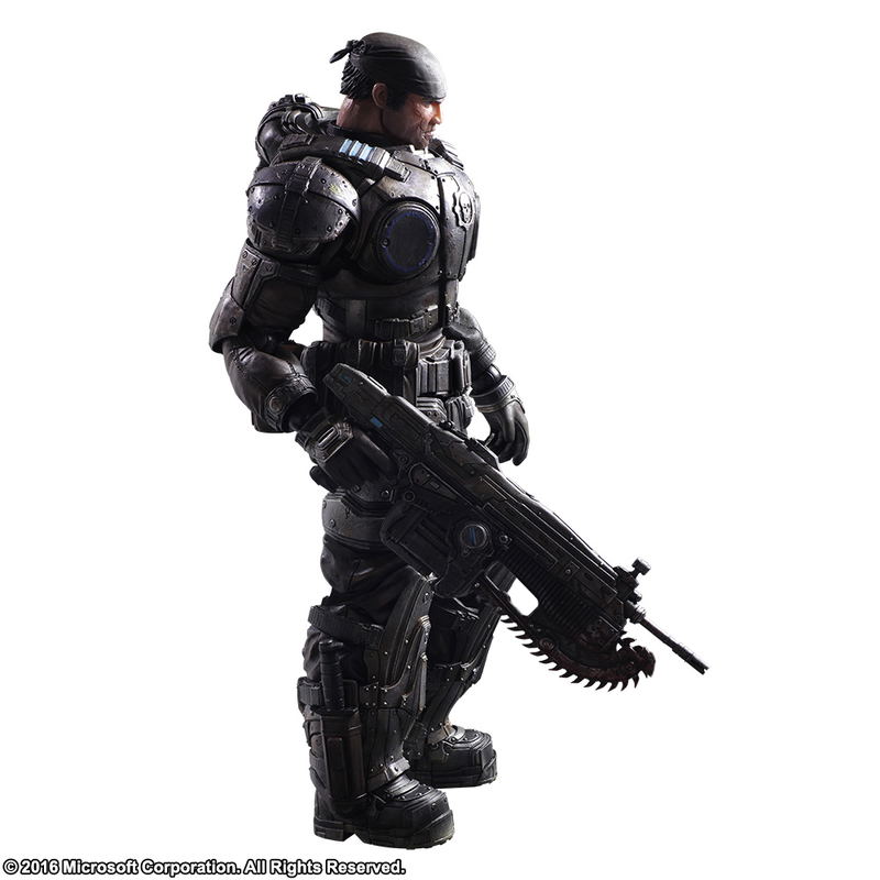 Gears of War Play Arts Kai: Marcus Fenix image 14