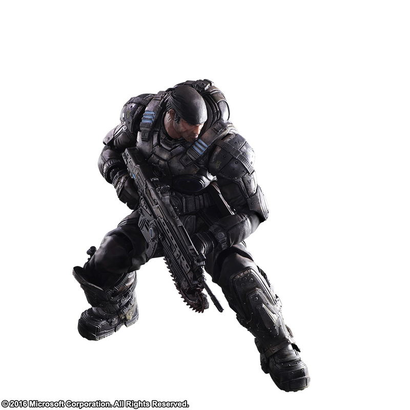Gears of War Play Arts Kai: Marcus Fenix image 15