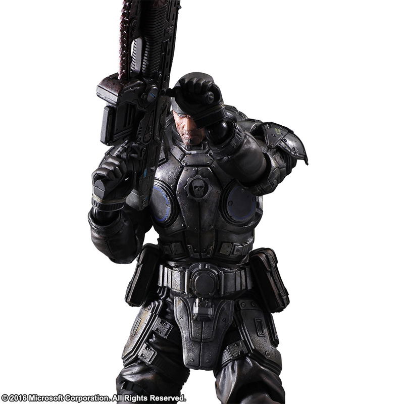 Gears of War Play Arts Kai: Marcus Fenix image 16