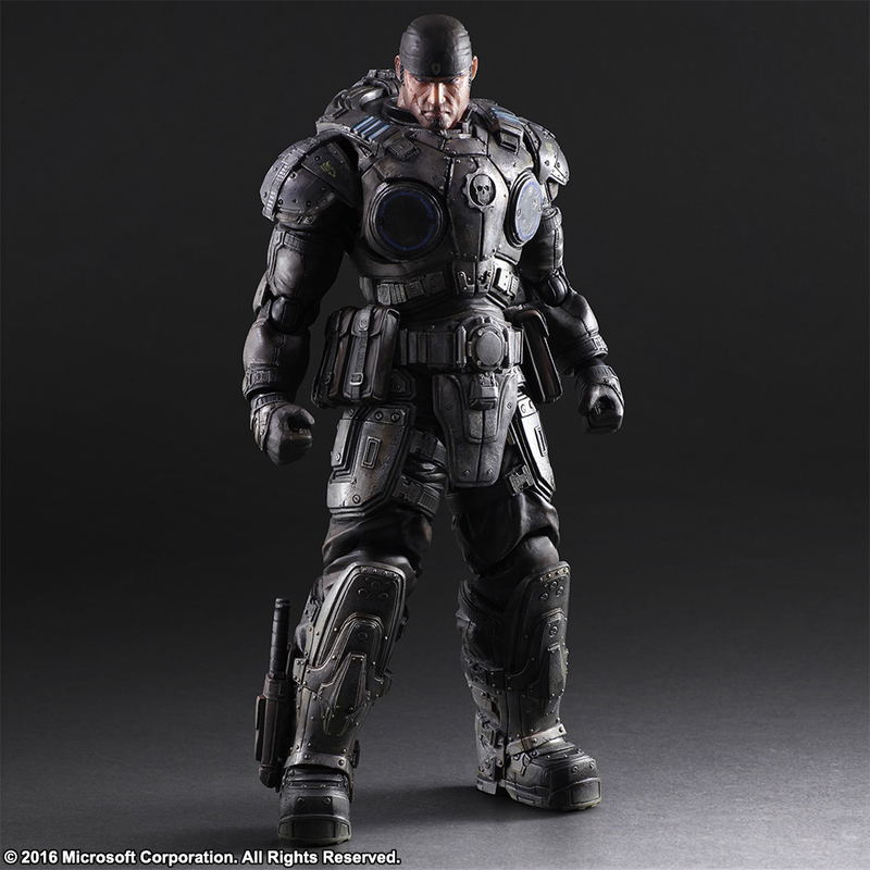 Gears of War Play Arts Kai: Marcus Fenix image 2