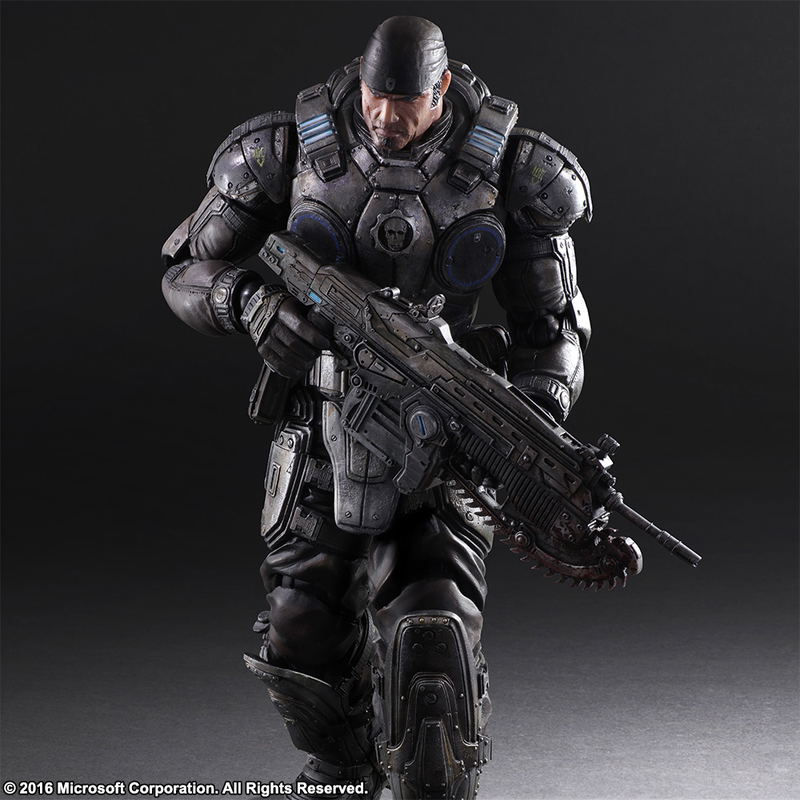 Gears of War Play Arts Kai: Marcus Fenix image 4