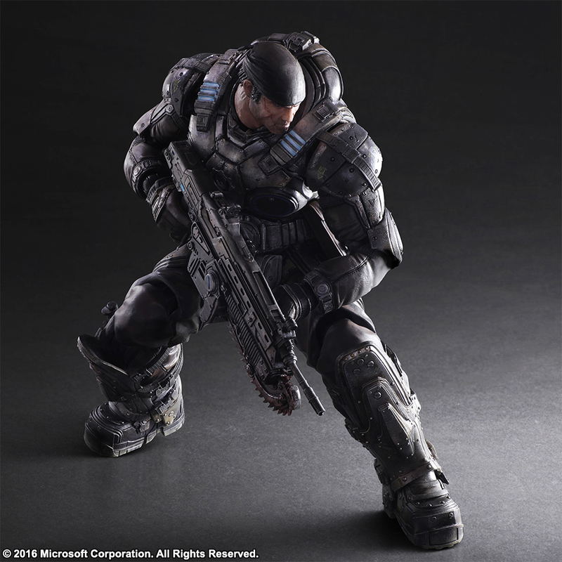 Gears of War Play Arts Kai: Marcus Fenix image 6