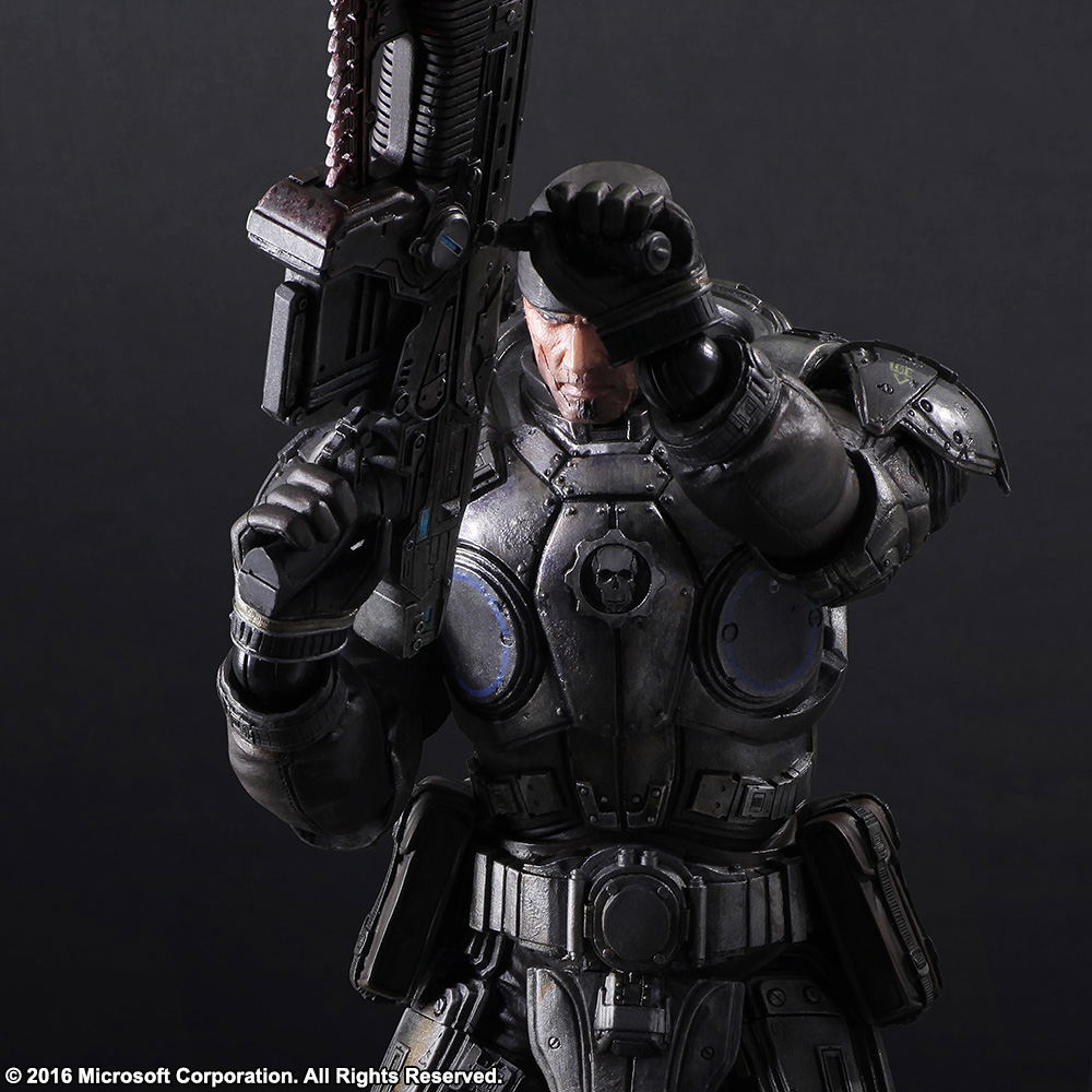 Gears of War Play Arts Kai: Marcus Fenix