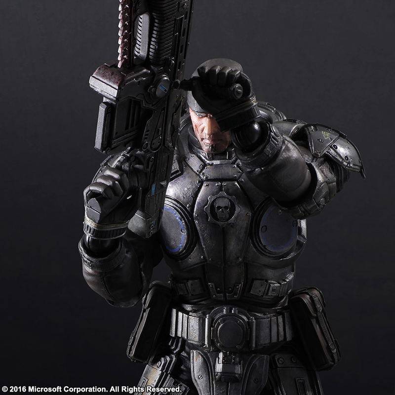 Gears of War Play Arts Kai: Marcus Fenix image 7