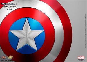 King Arts 1/1 Movie Props Series Captain America The Winter Soldier: Classic Captain America Shield (Wall Fixed Style)