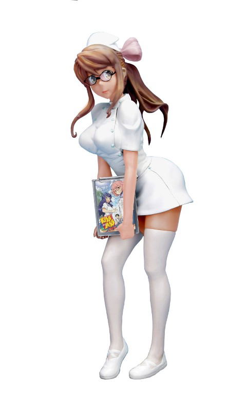 Monthly Aikawa The Chief Editor 1/5.5 Scale Pre-Painted Figure: Aikawa Yumi Cosplay Nurse White Ver. image 1