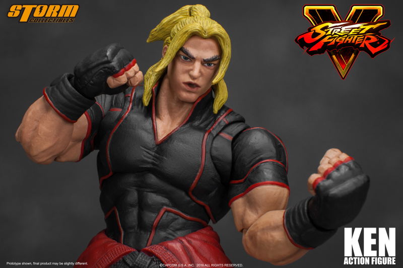 Street Fighter V 1/12 Scale Pre-Painted Action Figure: Ken image 10