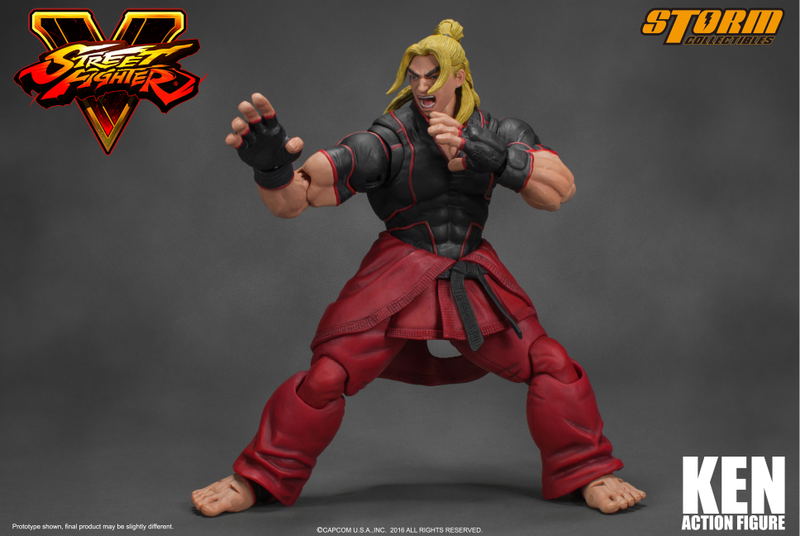 Street Fighter V 1/12 Scale Pre-Painted Action Figure: Ken image 11