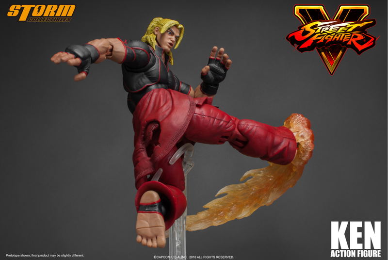 Street Fighter V 1/12 Scale Pre-Painted Action Figure: Ken image 18