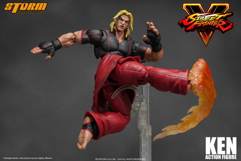 Street Fighter V 1/12 Scale Pre-Painted Action Figure: Ken image 19