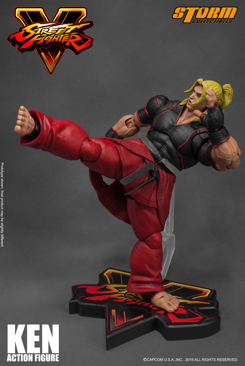 Street Fighter V 1/12 Scale Pre-Painted Action Figure: Ken image 20