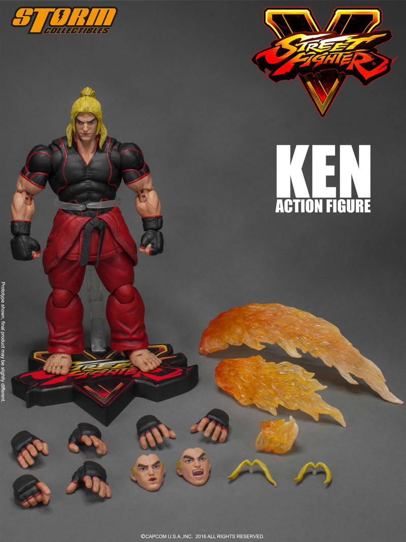 Street Fighter V 1/12 Scale Pre-Painted Action Figure: Ken image 24