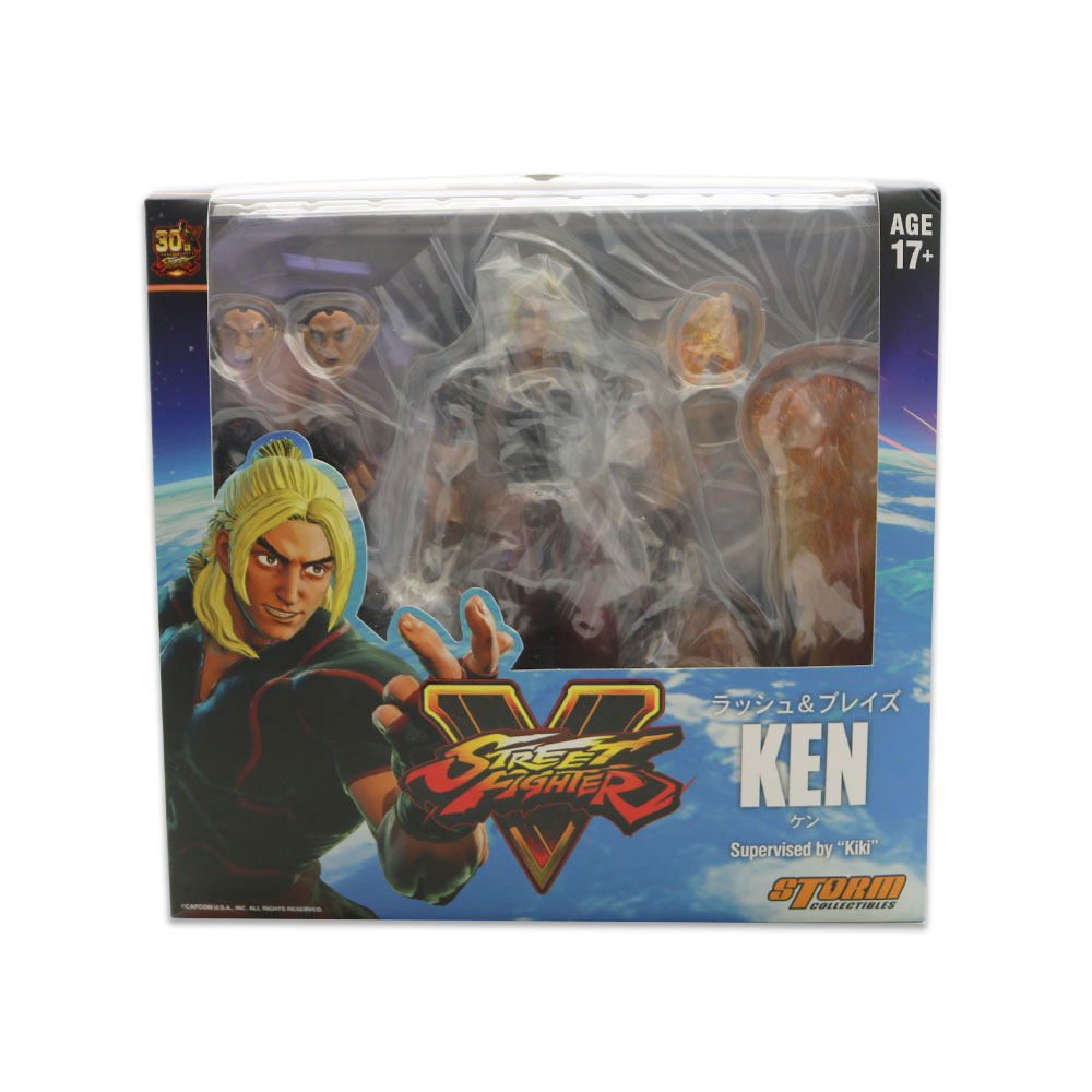 Street Fighter V 1/12 Scale Pre-Painted Action Figure: Ken