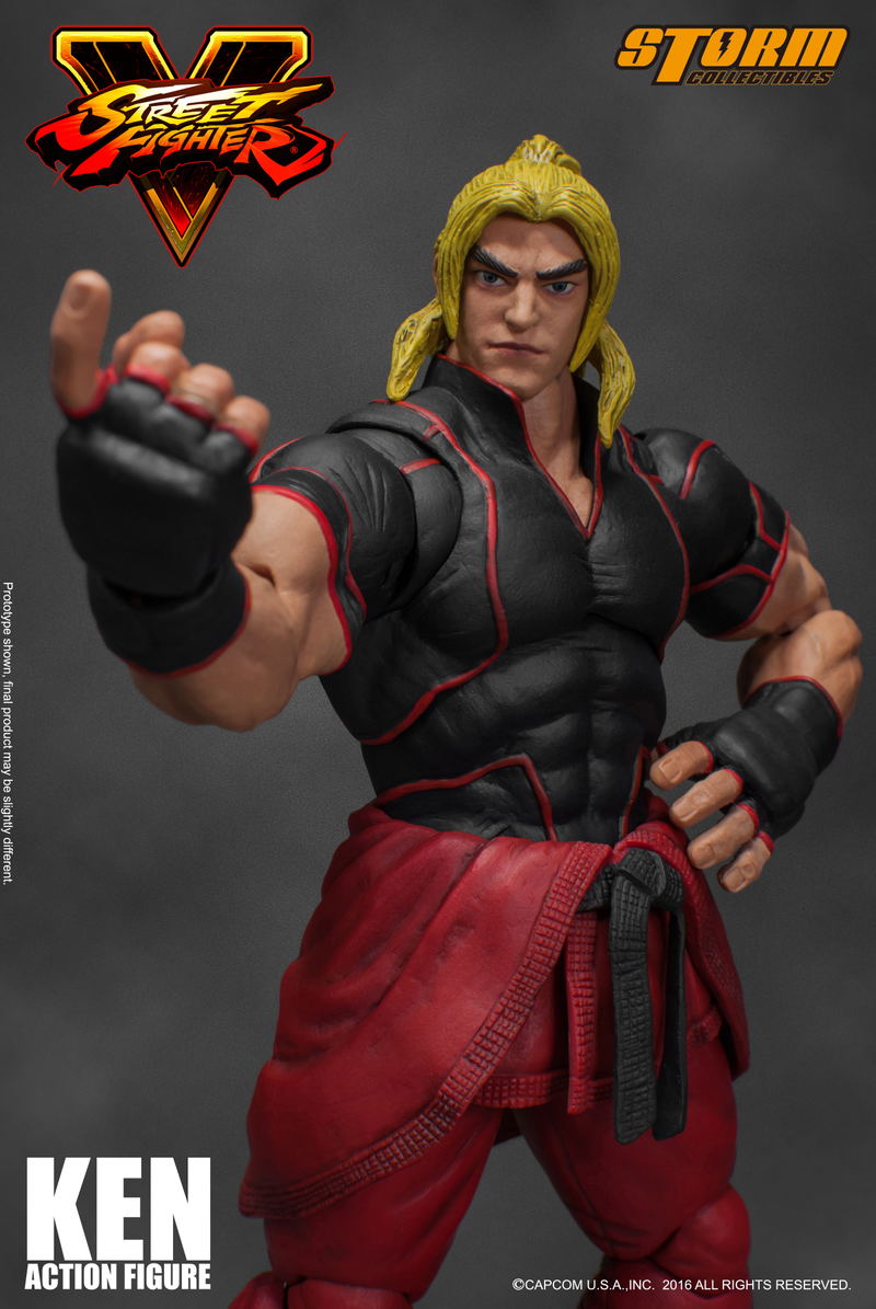 Street Fighter V 1/12 Scale Pre-Painted Action Figure: Ken image 7