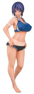 Yume no Gakuen Harlem! 1/6 Scale Pre-Painted Figure: Athlete Kikuchi Miki thumbnail 1