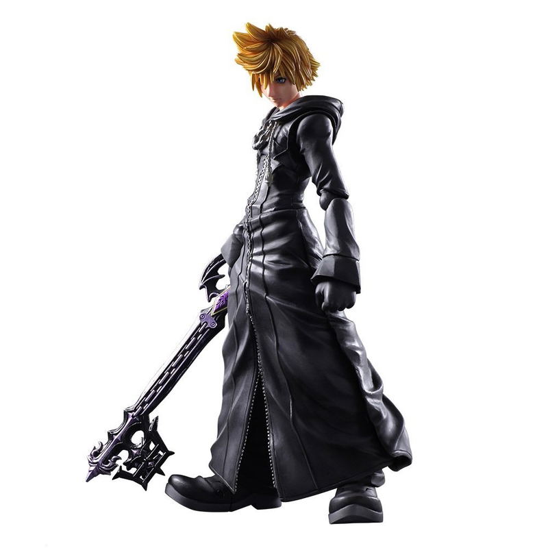 Kingdom Hearts II Play Arts Kai: Roxas -Organization XIII Ver.- image 1