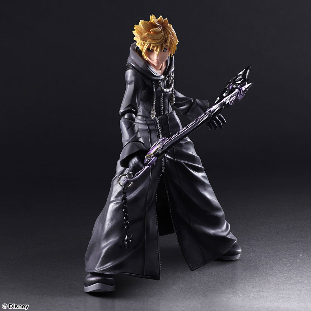 Kingdom Hearts II Play Arts Kai: Roxas -Organization XIII Ver.-