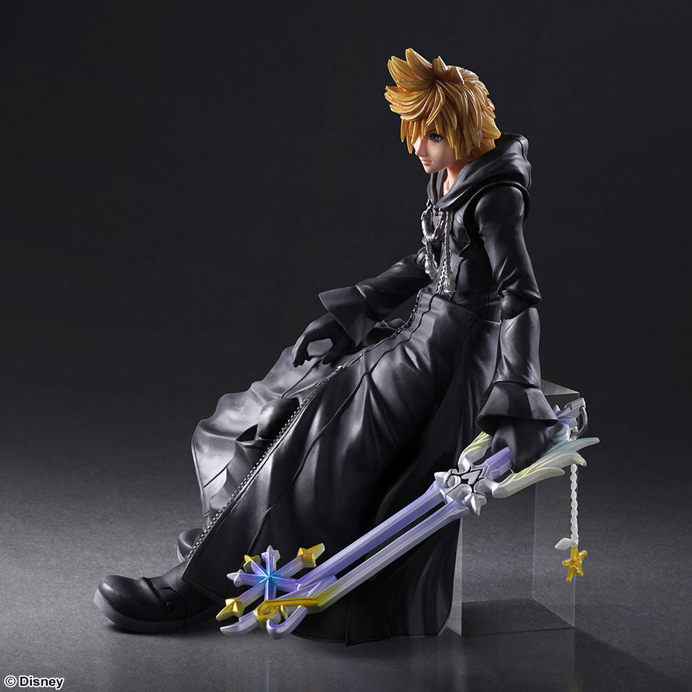 Kingdom Hearts II Play Arts Kai: Roxas -Organization XIII Ver.-