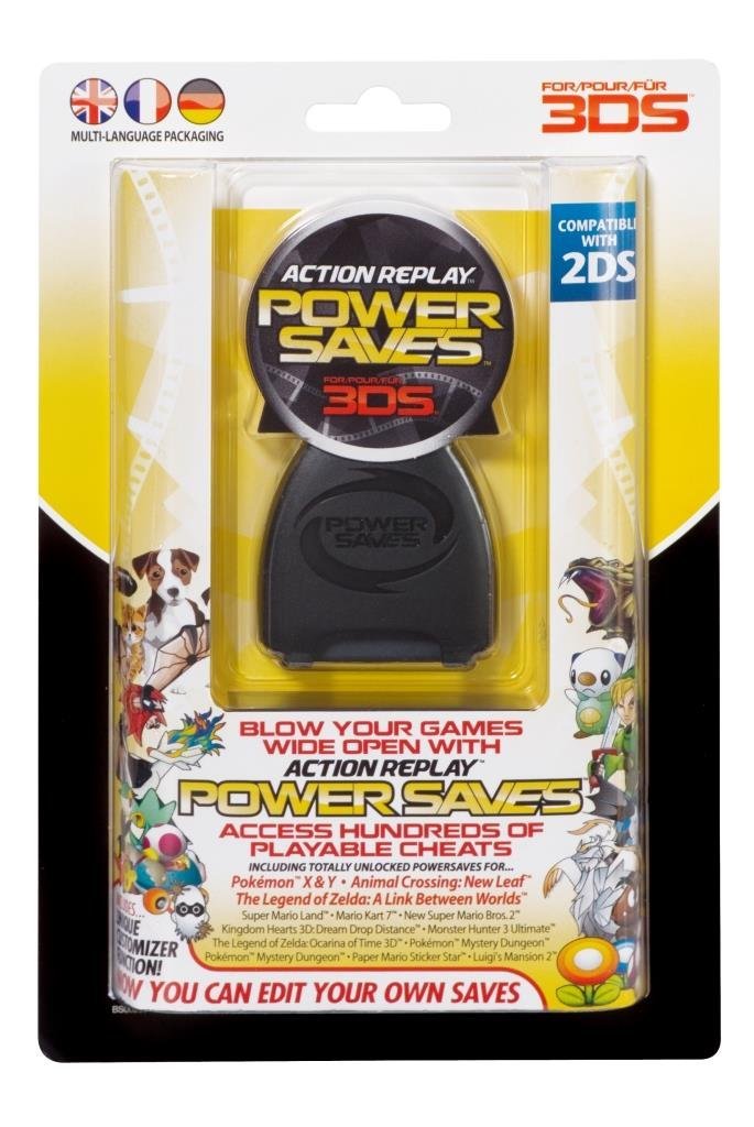 Action Replay Powersaves Cheat Device for 3DS Games image 1