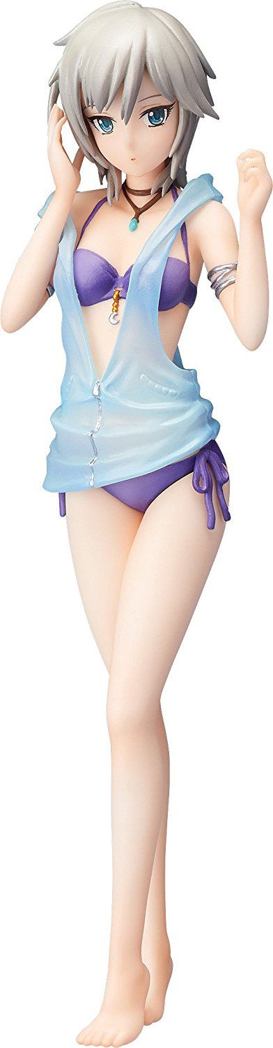 The Idolm@ster Cinderella Girls 1/12 Scale Pre-Painted Figure: Anastasia Swimsuit Ver. image 1