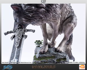 Dark Souls Statue: The Great Grey Wolf, Sif_