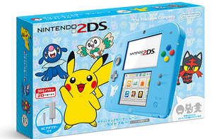 Nintendo 2DS Pokemon Sun Moon (Light Blue)_