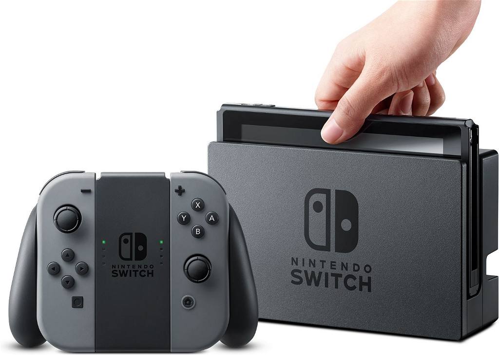 lancering Tablet Overvåge Nintendo Switch (Grey)