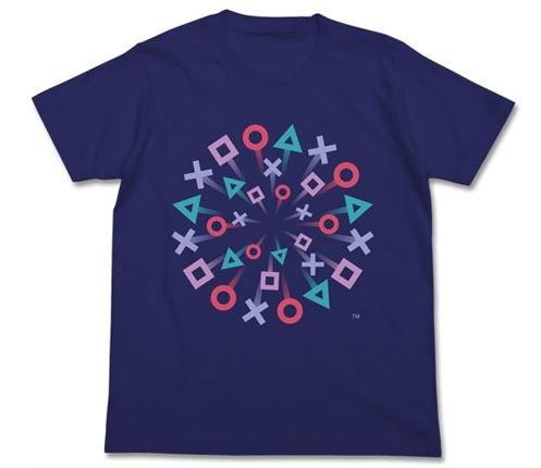 PlayStation T-shirt Navy: PlayStation Matsuri (M Size) (re-run) image 1