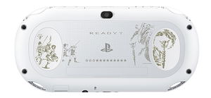 PlayStation Vita [SaGa: Scarlet Grace Special Pack Kessen Edition] (Glacier White)_