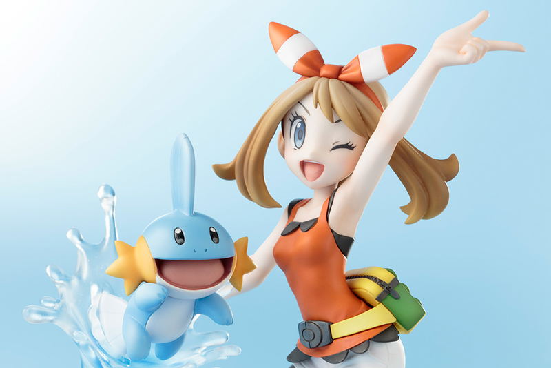 ARTFX J Pokemon 1/8 Scale Pre-Painted Figure: May with Mudkip (Re-run) image 12