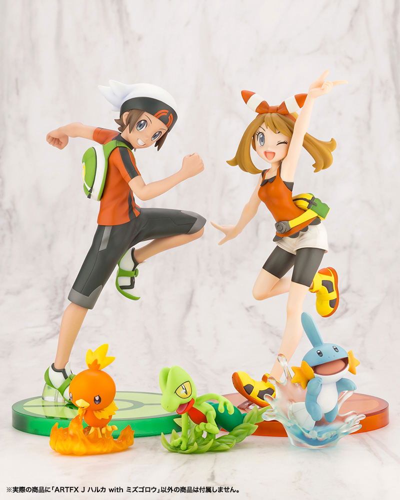 ARTFX J Pokemon 1/8 Scale Pre-Painted Figure: May with Mudkip (Re-run) image 13