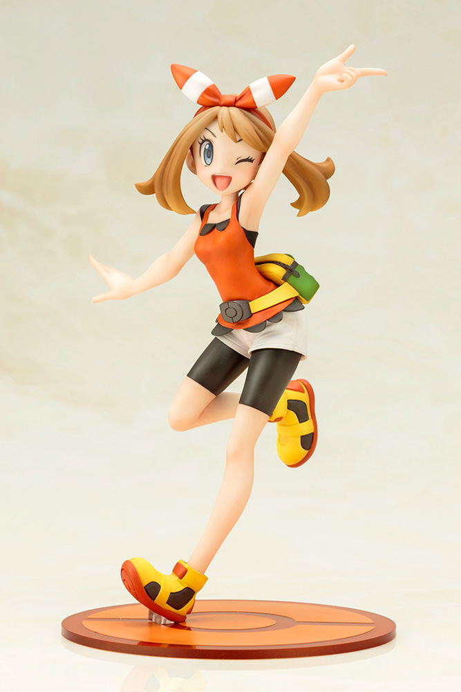 ARTFX J Pokemon 1/8 Scale Pre-Painted Figure: May with Mudkip (Re-run) image 3