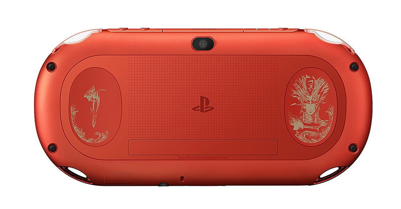 PlayStation Vita [SaGa: Scarlet Grace Special Pack Ake no Onchou Edition] (Metallic Red) image 1