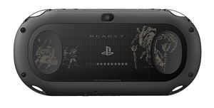 PlayStation Vita [SaGa: Scarlet Grace Special Pack Kessen Edition] (Black)_