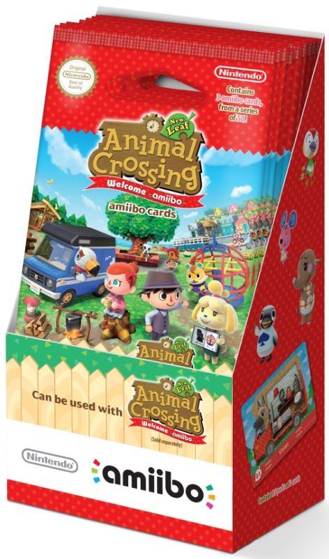 Animal Crossing: New Leaf amiibo Cards for Wii U, New 3DS, New 3DS LL / XL,  SW