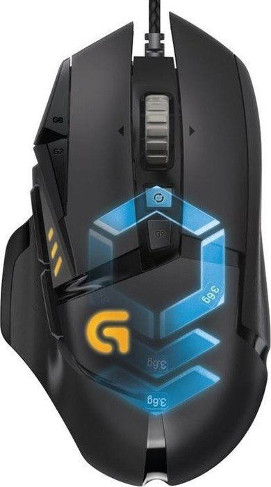Logitech G502 Proteus Spectrum, USB (Black) image 1