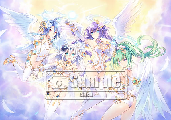 Four Goddesses Online Cyber Dimension Neptune [Royal Edition Famitsu DX Pack 3D Crystal Set] image 2