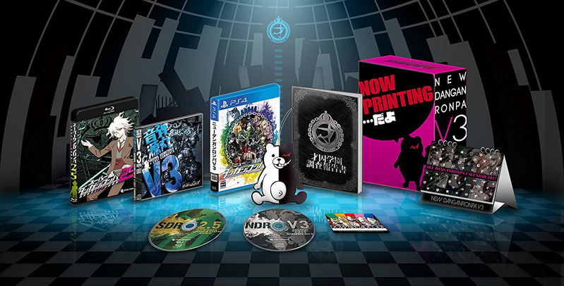 New Danganronpa V3 Minna no Koroshiai Shin Gakki [Limited Edition Famitsu DX Pack] (Phone Case L Size) image 1