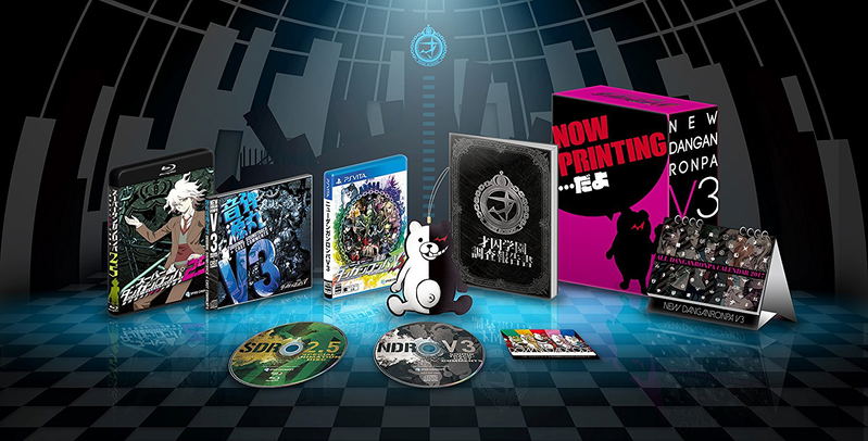 New Danganronpa V3 Minna no Koroshiai Shin Gakki [Limited Edition Famitsu DX Pack] (Phone Case L Size) image 1