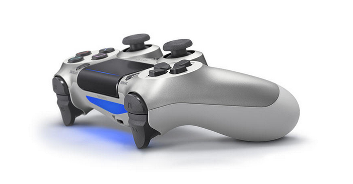 New DualShock 4 CUH-ZCT2 Series (Silver) image 2