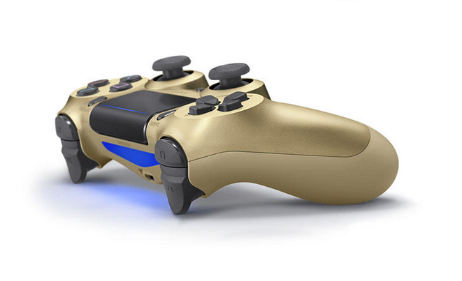 New DualShock 4 CUH-ZCT2 Series (Gold) image 2