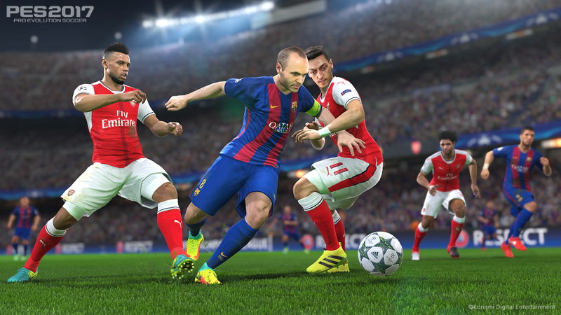 Pro Evolution Soccer 2017 (Spanish Texts Back Cover) image 11