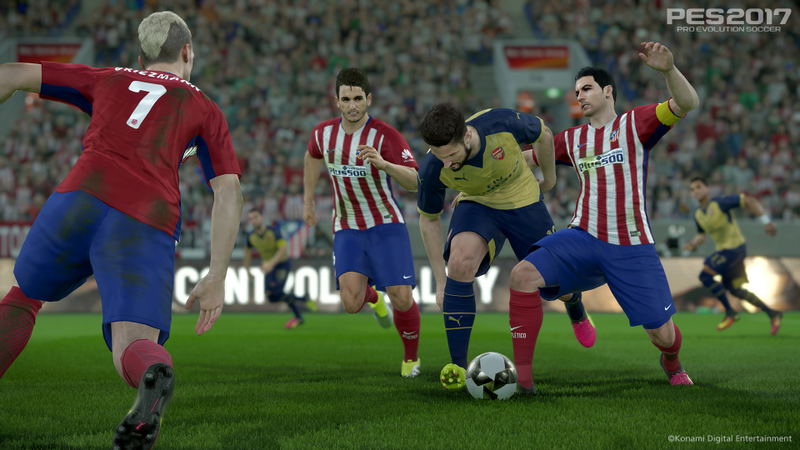 Pro Evolution Soccer 2017 (Spanish Texts Back Cover) image 4