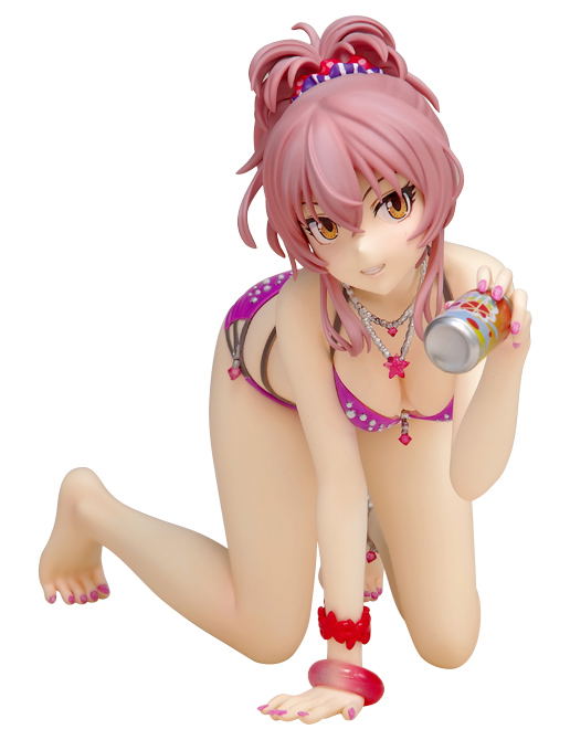 The Idolmaster Cinderella Girls Dream Tech 1/8 Scale Figure: Temptation of Summer Mika Jougasaki image 1