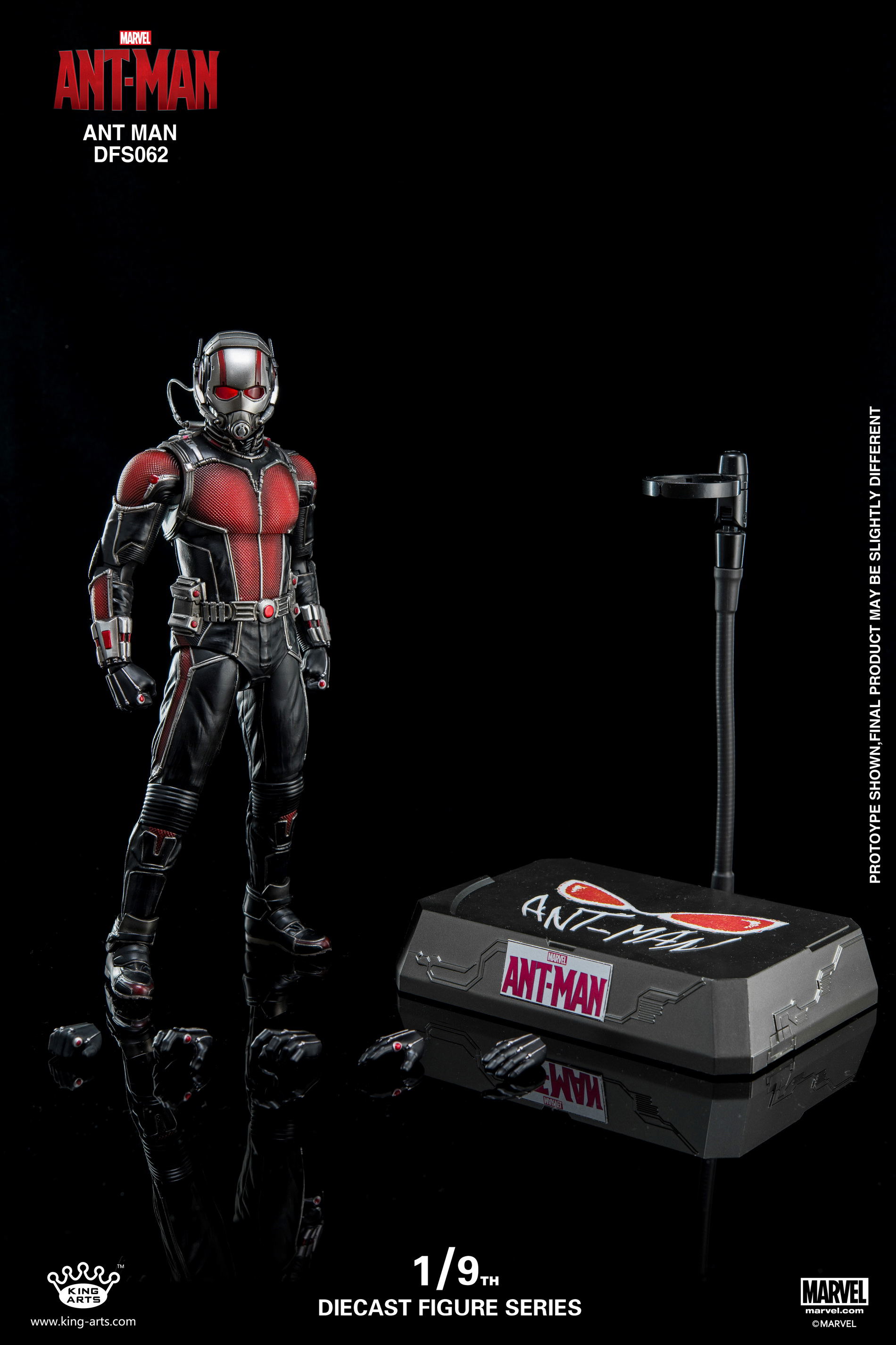 King Arts Ant Man 1/9 Diecast Figure Series: Ant Man