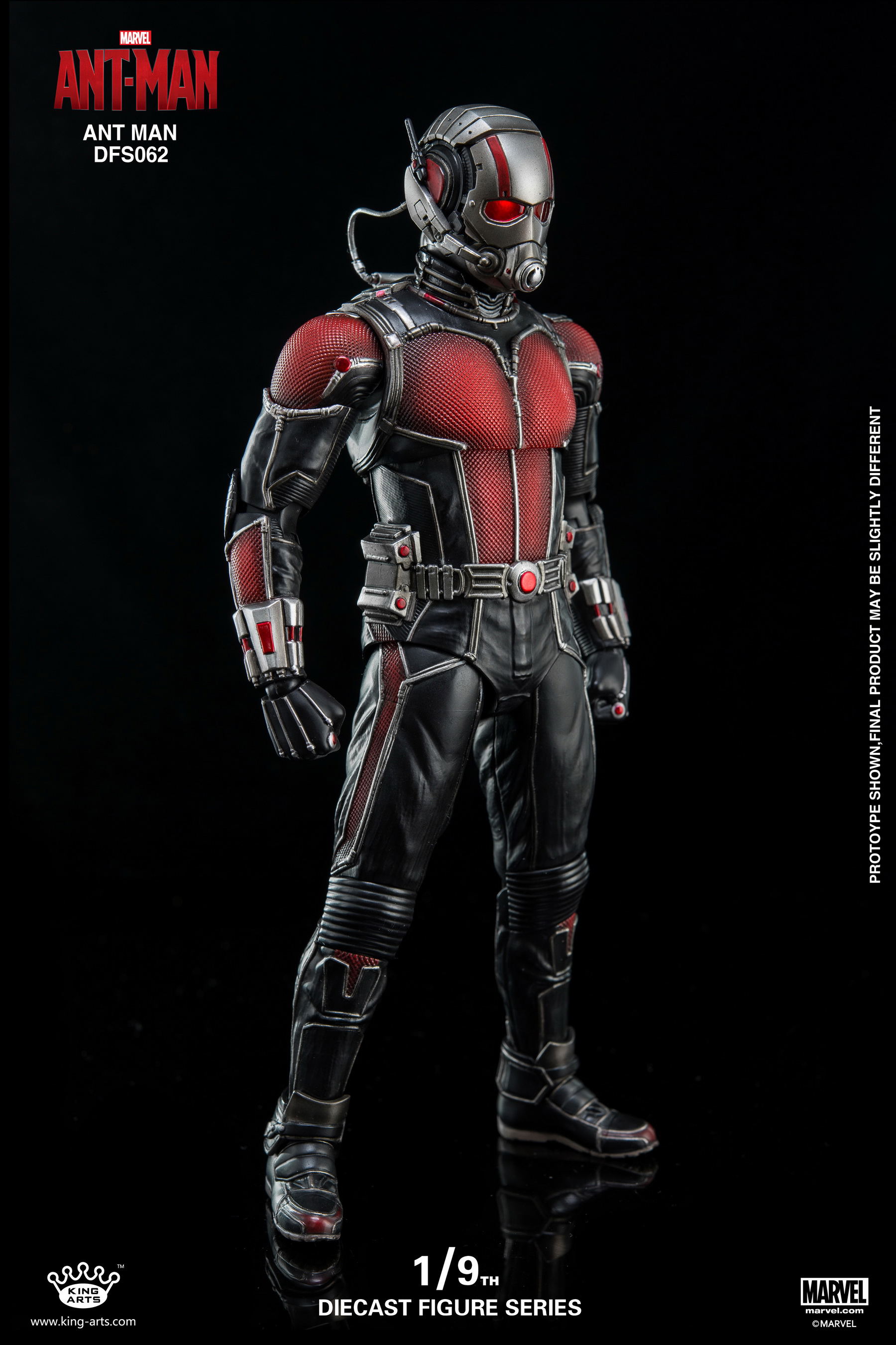 King Arts Ant Man 1/9 Diecast Figure Series: Ant Man