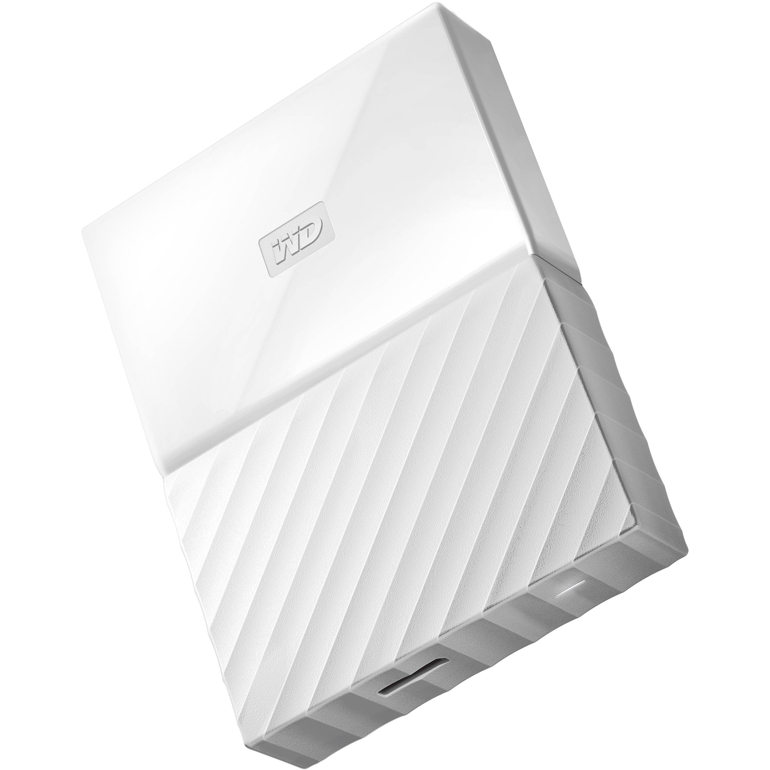 Western Digital My Passport Portable 2TB, USB 3.0 (White) for Desktop