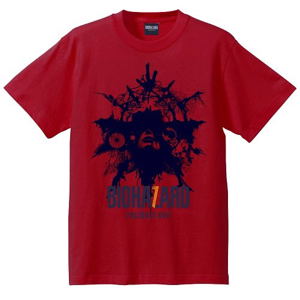 Biohazard 7 Resident Evil T-Shirt Red (L Size)_